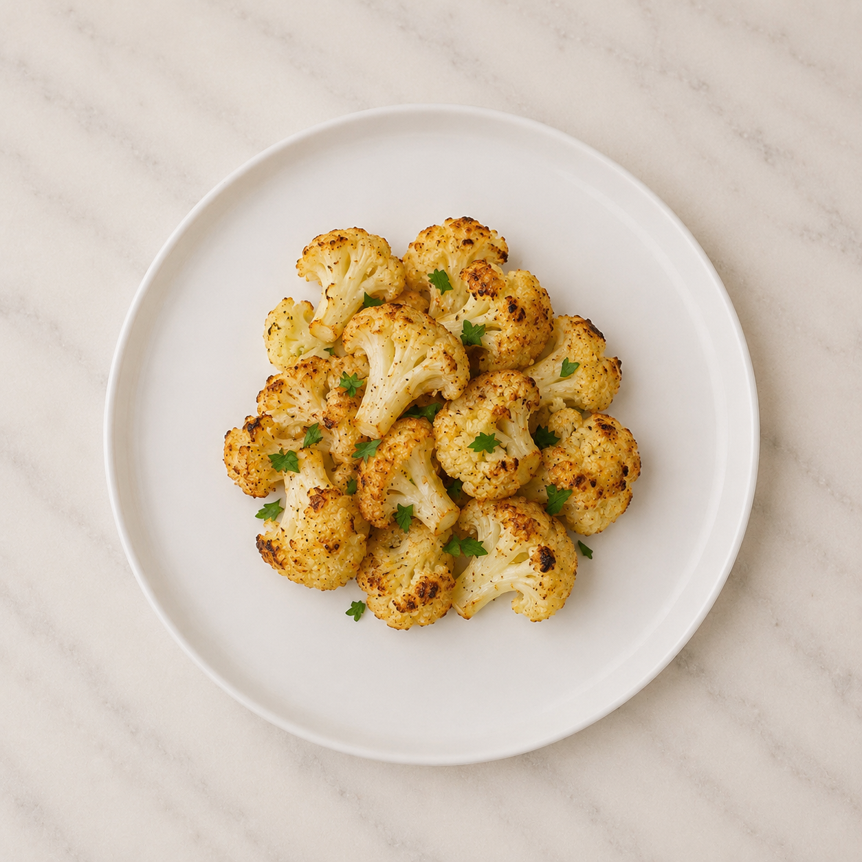 Herby Roasted Cauliflower