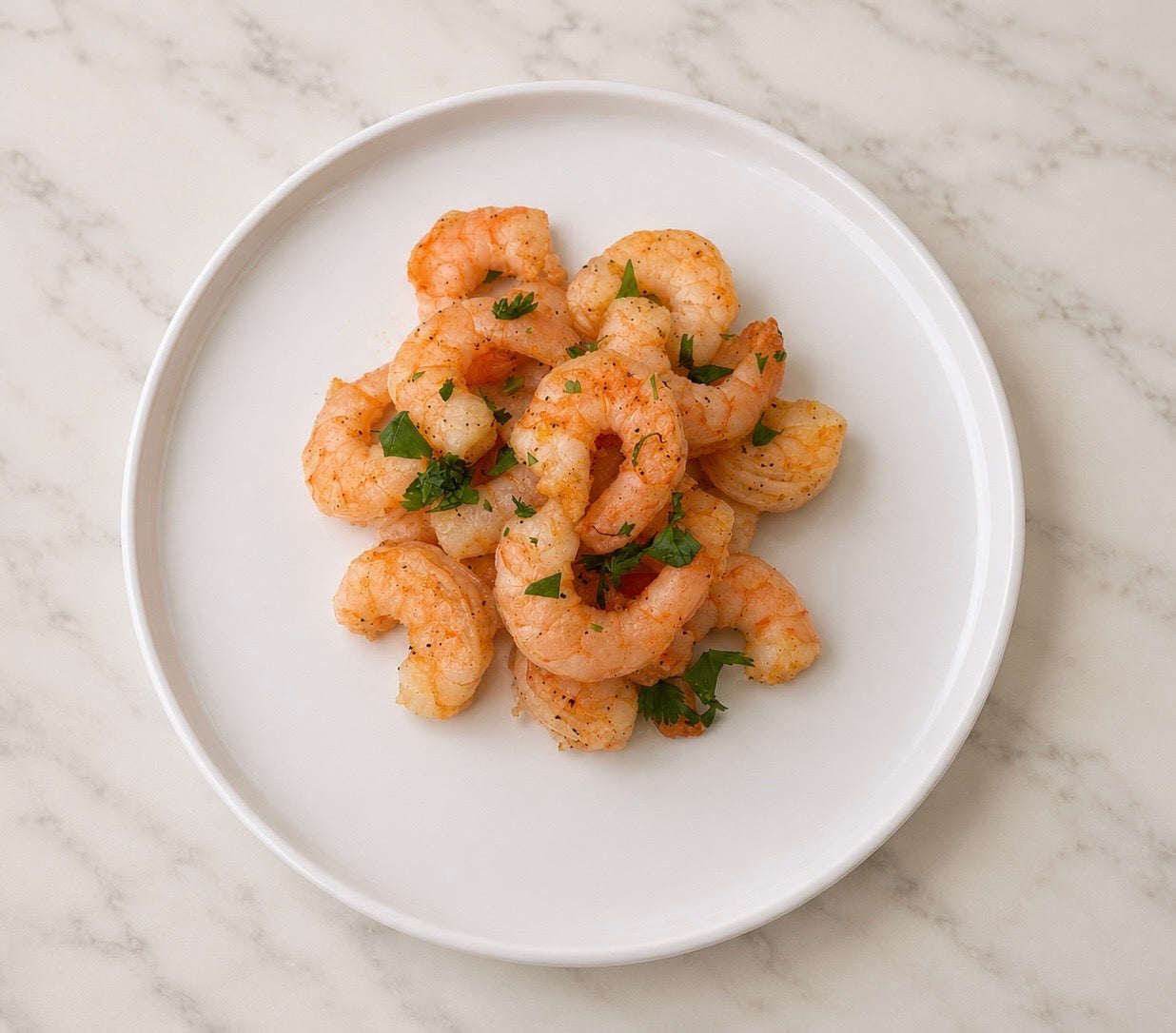 Grilled Shrimp with Fresh Parsley