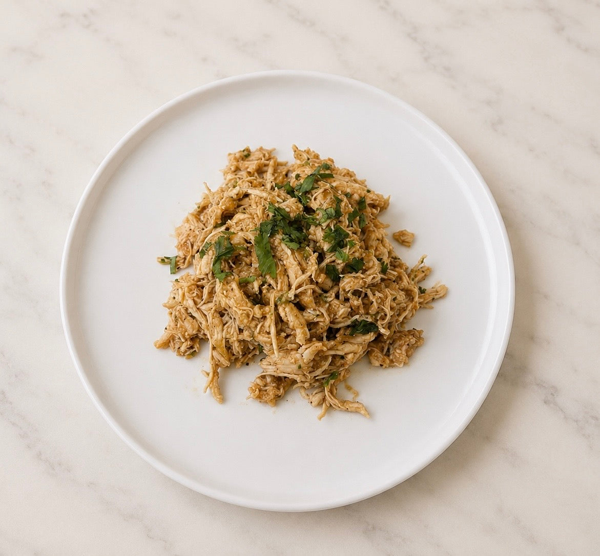 Salsa Verde Shredded Chicken Thigh
