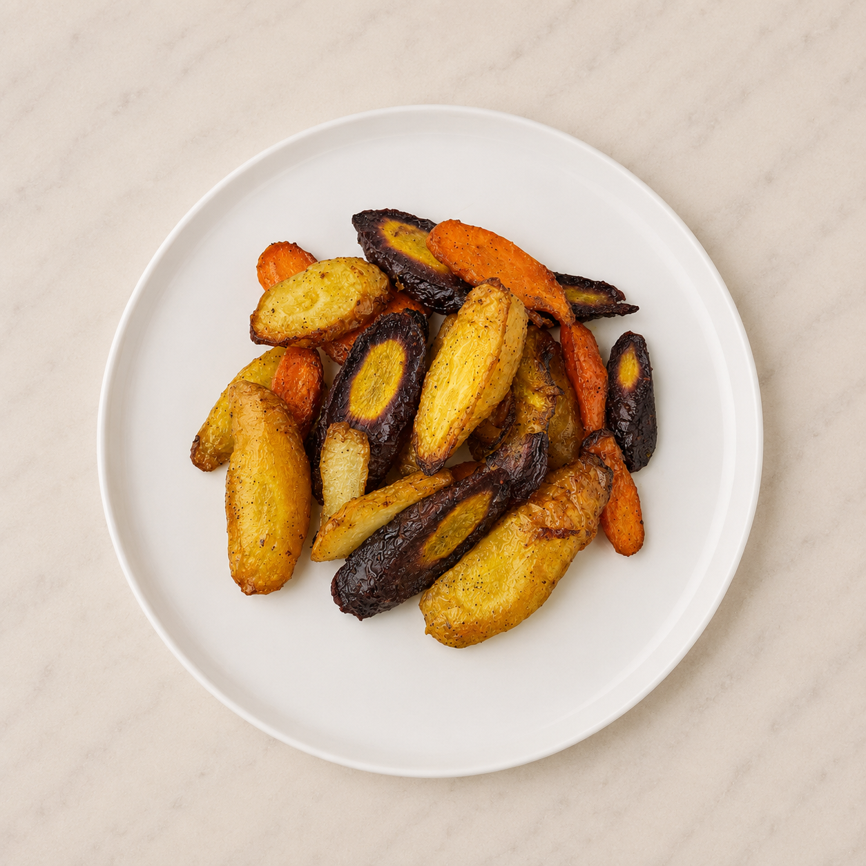 Maple Roasted Rainbow Carrot