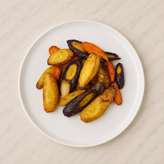 Maple Roasted Rainbow Carrot